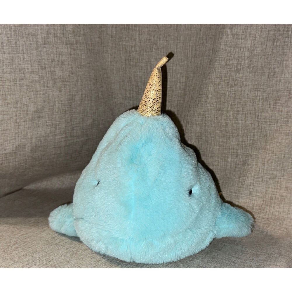 Little Journey Plush Narwhal 13" Warmable Removable Weighted Lavender Scented